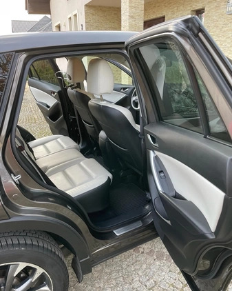 Mazda CX-5 cena 83700 przebieg: 140000, rok produkcji 2016 z Białogard małe 92